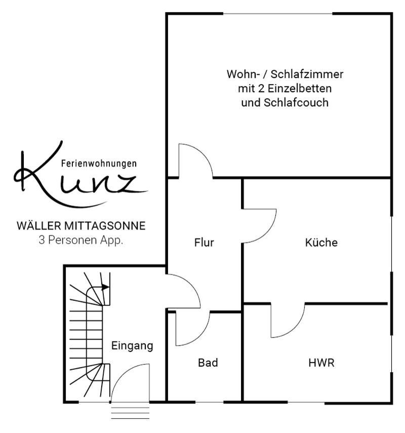 Ferienwohnung Waeller Mittagsonne ヴェスターブルク エクステリア 写真